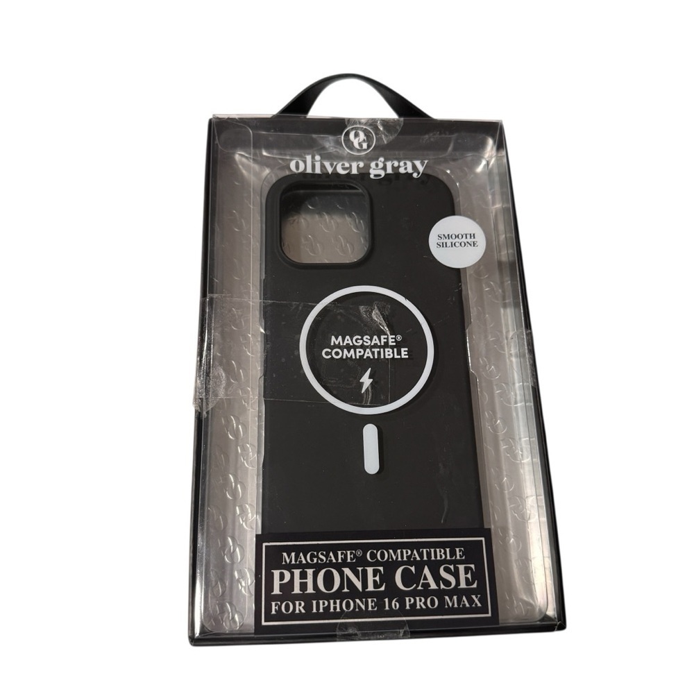 Brand New / Oliver Gray Magsafe Compatible Phone Case For iPhone 16 Pro Max